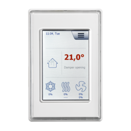 Touch-Panel zwecks manueller Bedienung der DEX-Geräte